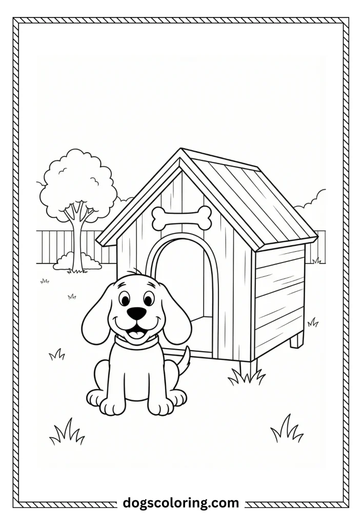 Clifford Dog Coloring Pages 17 17 8