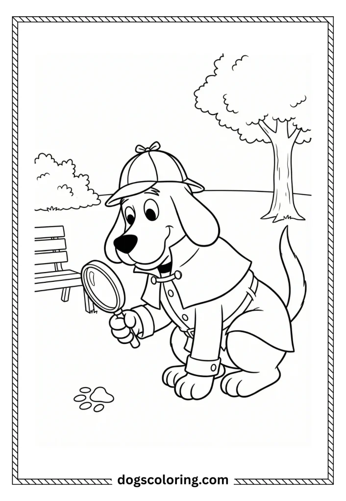 Clifford Dog Coloring Pages 20 20 6