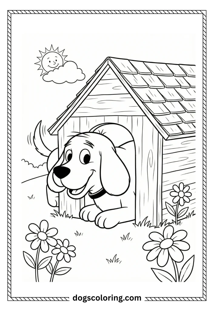 Clifford Dog Coloring Pages 22 22 6