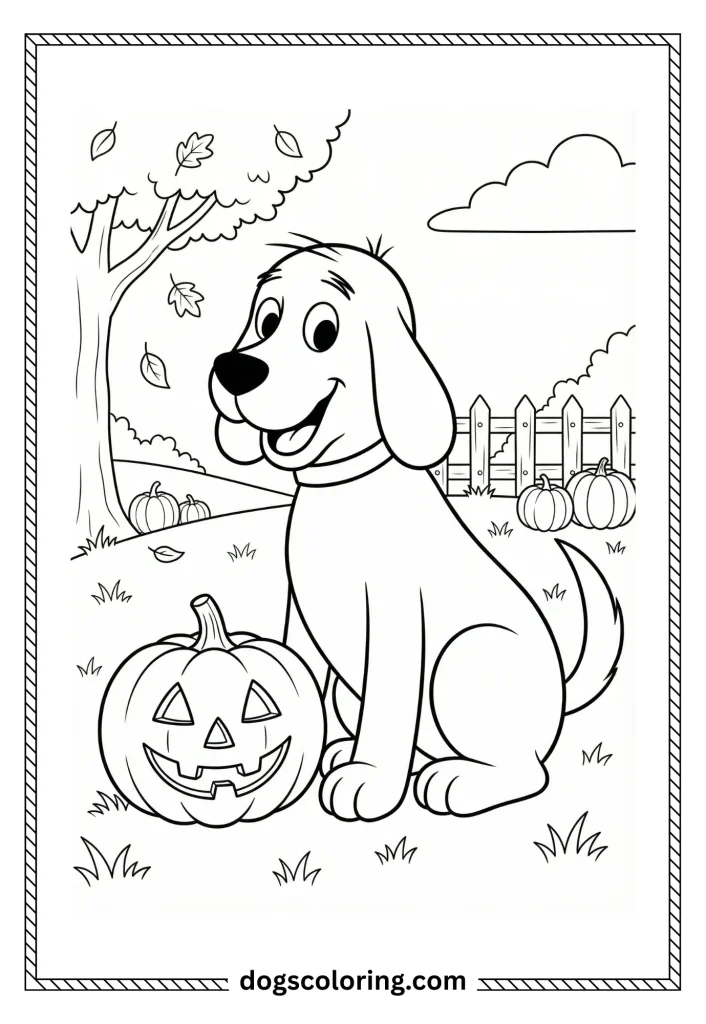 Clifford Dog Coloring Pages 23 23 6